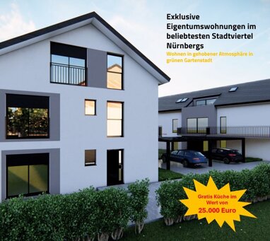 Wohnung zum Kauf Provisionsfrei 699.000 € 4 Zimmer 129 m² Trierer Straße Nürnberg 90469