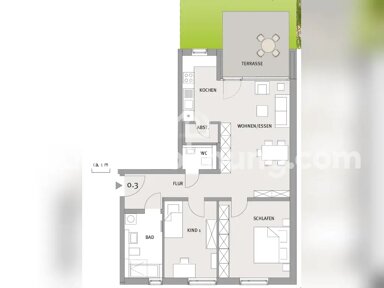 Wohnung zur Miete Tauschwohnung 1.000 € 3 Zimmer 85 m² EG Schallstadt Schallstadt 79227