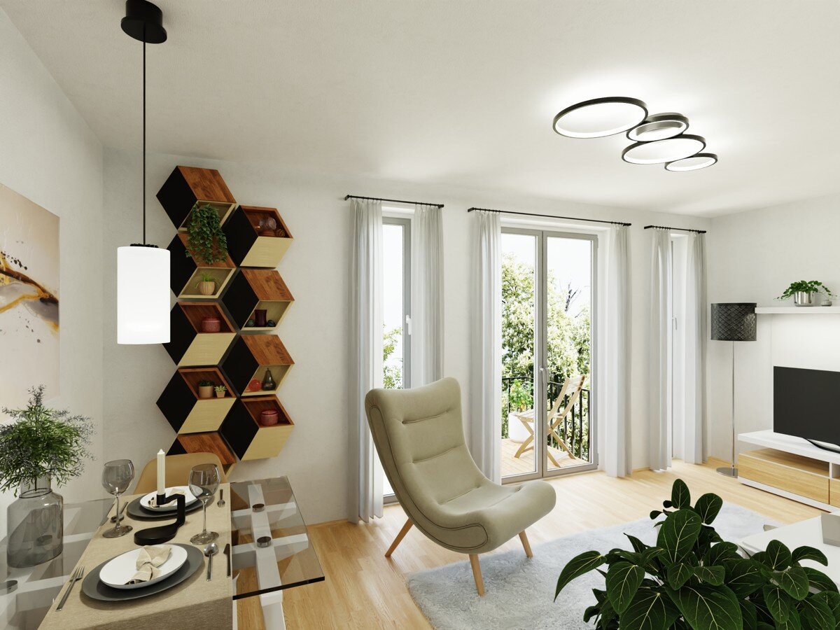 Terrassenwohnung zum Kauf 252.000 € 1 Zimmer 27,4 m²<br/>Wohnfläche Ab sofort<br/>Verfügbarkeit Weißensee Berlin 13088