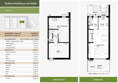 Reihenmittelhaus zum Kauf Provisionsfrei 673.000 € 5 Zimmer 145,4 m² 166 m² Grundstück Altstadt I - Nordost Mülheim 45472