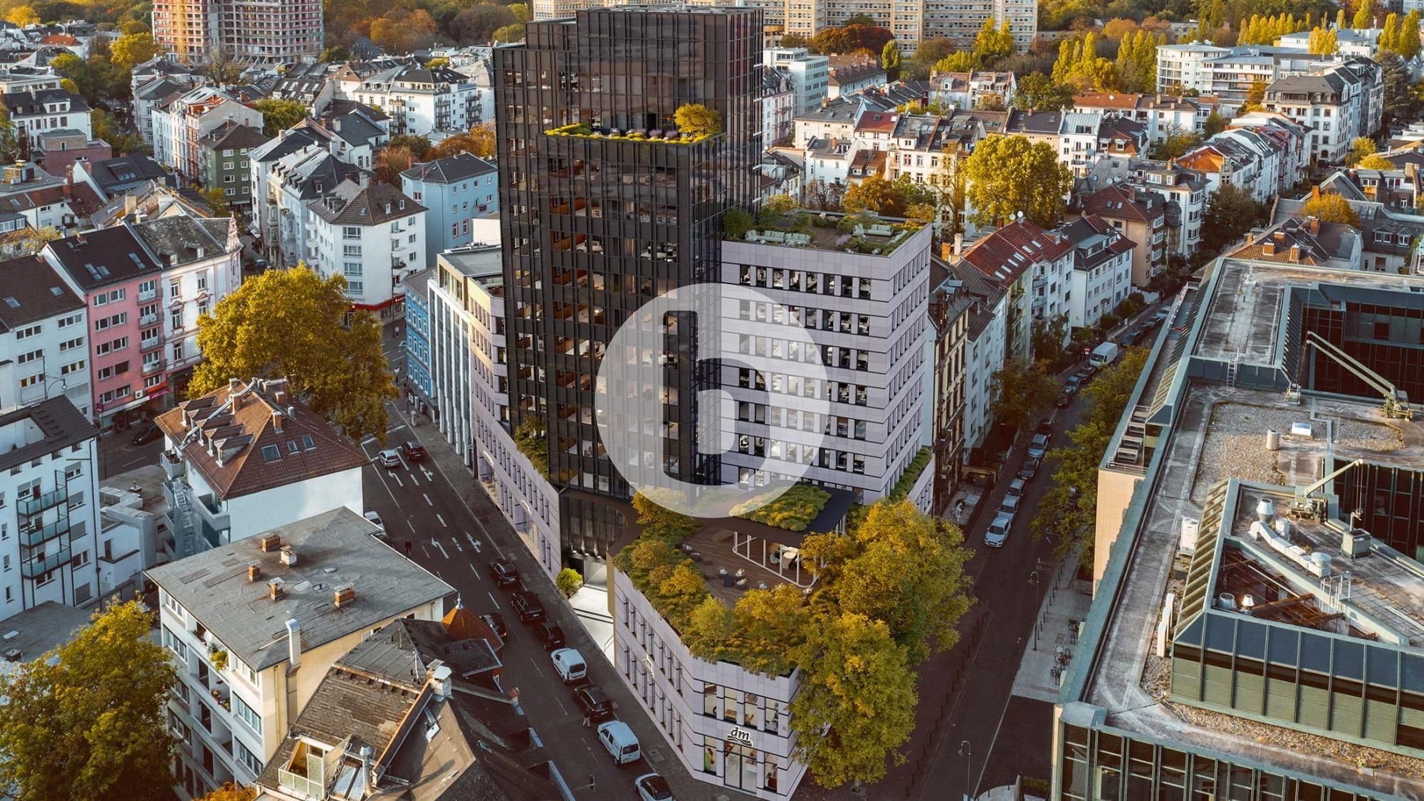 Bürofläche zur Miete provisionsfrei 39,50 € 260,7 m²<br/>Bürofläche ab 260,7 m²<br/>Teilbarkeit Westend - Süd Frankfurt am Main 60322