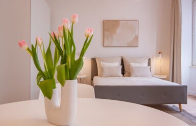 Wohnung zur Miete Wohnen auf Zeit 1.350 € 1 Zimmer 34 m² frei ab sofort Aachener Straße Bilk Düsseldorf 40223