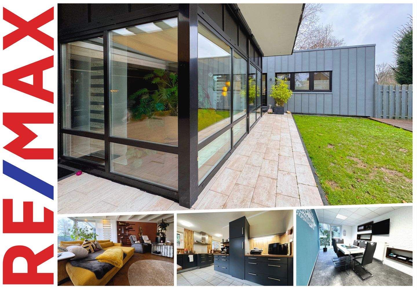 Wohnraum und Arbeitsbereich - oder komplett als Wohnfläche nutzbar