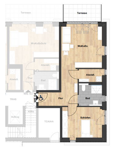 Wohnung zur Miete 870 € 2 Zimmer 65,2 m² frei ab 01.03.2025 Riensförde Stade 21680