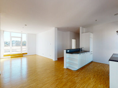 Penthouse zur Miete 1.650 € 2 Zimmer 94,2 m² 6. Geschoss Gerbermühlstraße 19 Sachsenhausen - Nord Frankfurt am Main 60594