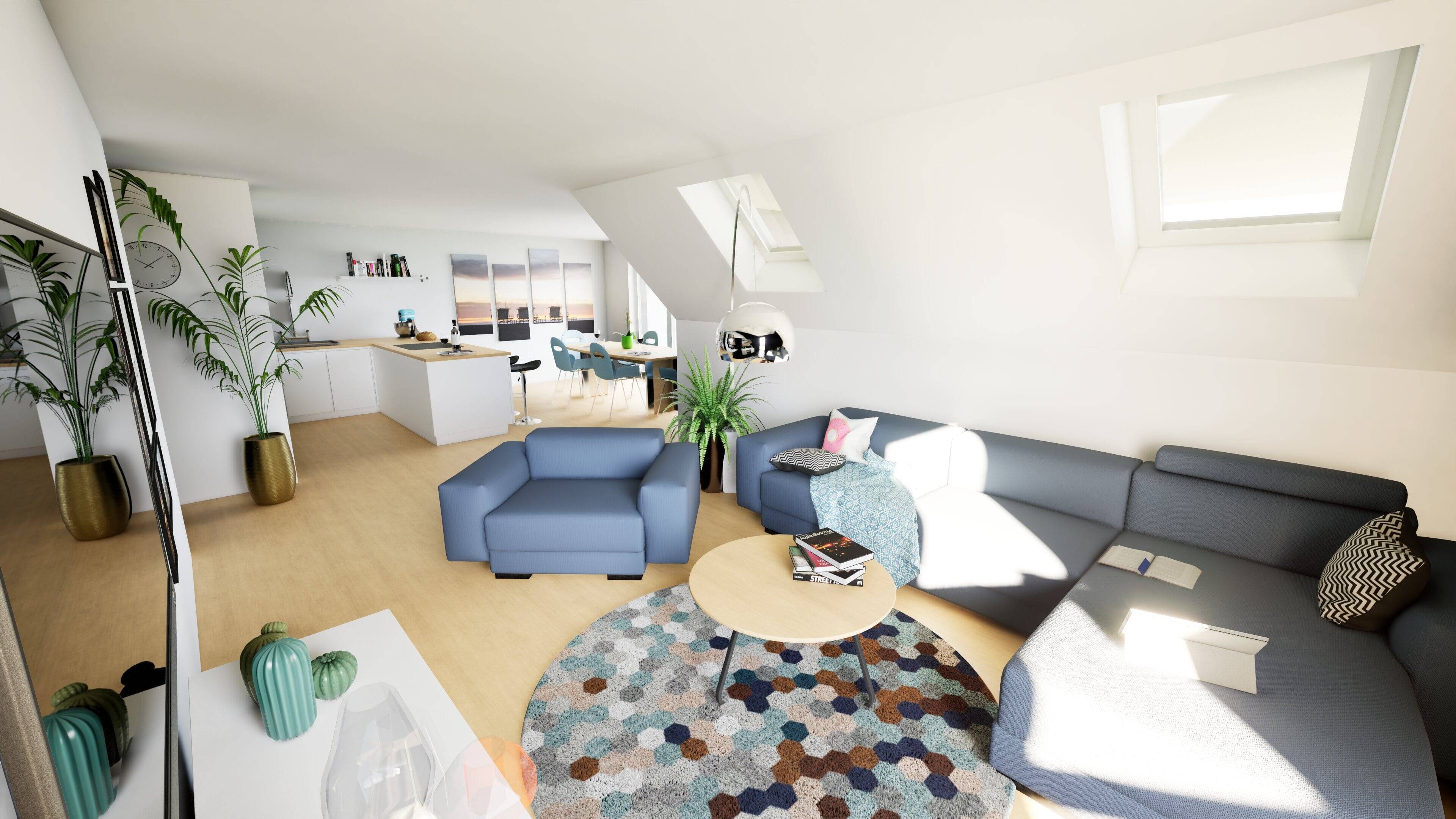 Immobilie in Burgrieden - *Neubau* Moderne 3-Zimmer Wohnung mit Balkon und Gartenparzelle - Whg. 2.2 - Bild 2