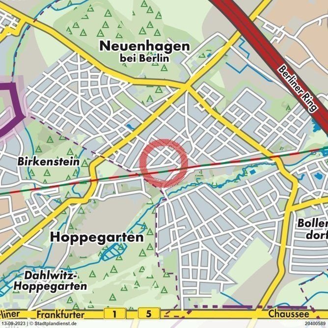 Grundstück zum Kauf 294.000 € 668 m²<br/>Grundstück Neuenhagen bei Berlin 15366