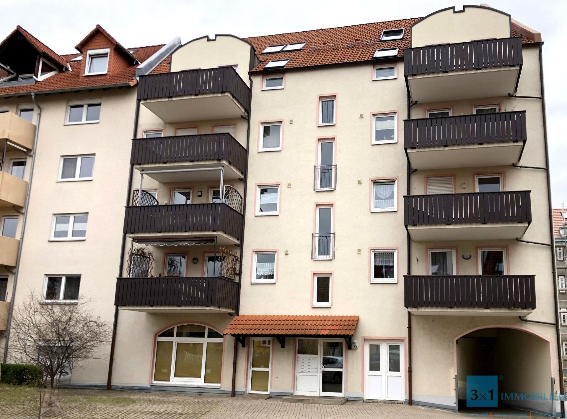 Wohnung zum Kauf Provisionsfrei 70.000 € 1 Zimmer 32,7 m²<br/>Wohnfläche 1. Stock<br/>Geschoss Ilversgehofen Erfurt 99086