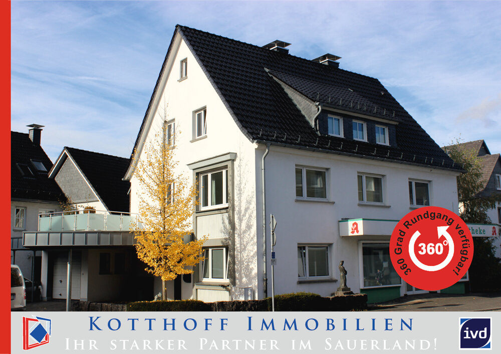 Wohnung zur Miete 500 € 3 Zimmer 74,5 m²<br/>Wohnfläche Siedlinghausen Winterberg 59955