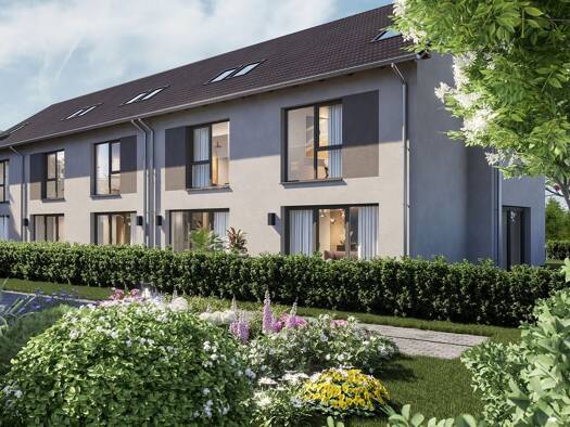 Reihenendhaus zum Kauf - Erstbezug provisionsfrei 739.000 € 5 Zimmer 135 m² 195 m² Grundstück frei ab sofort Schulweg 2 Vierkirchen 85256