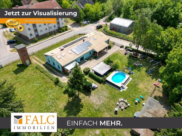 Einfamilienhaus zum Kauf 420.000 € 9 Zimmer 256,8 m² 2.495 m² Grundstück Friedrichsfelde Ankershagen 17219