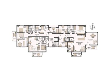 Wohnung zum Kauf 619.375 € 4,5 Zimmer 99,1 m² 2. Geschoss Bad Wimpfen Bad Wimpfen 74206