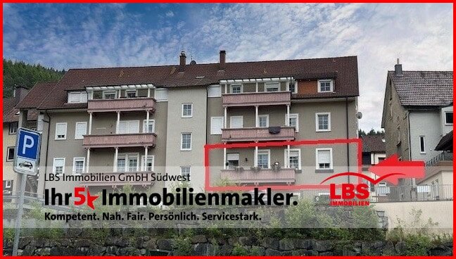 Wohnung zum Kauf 170.000 € 4 Zimmer 96 m²<br/>Wohnfläche Stadtgebiet Hornberg 78132