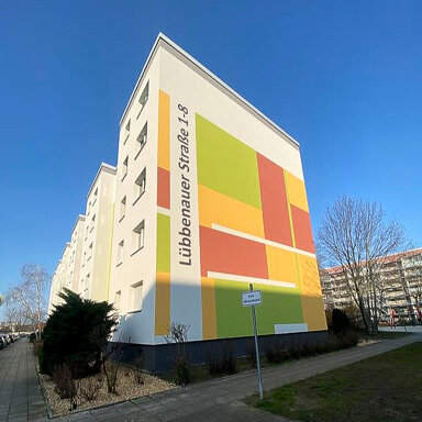 Wohnung zur Miete 319 € 2 Zimmer 48,1 m² 5. Geschoss Lübbenauer Straße 8 Sachsendorf Cottbus 03048