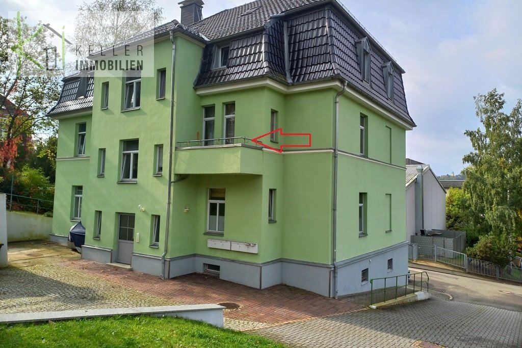 Wohnung zur Miete 342 € 2 Zimmer 76 m²<br/>Wohnfläche 1. Stock<br/>Geschoss Oststraße 1 Werdau Werdau 08412