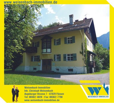 Einfamilienhaus zum Kauf 1.650.000 € 8 Zimmer 420 m² 5.000 m² Grundstück Füssen Füssen 87629