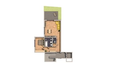 Penthouse zum Kauf Provisionsfrei 318.000 € 2 Zimmer 79,4 m² 3. Geschoss Hergenstadter Straße 3 Adelsheim Adelsheim 74740