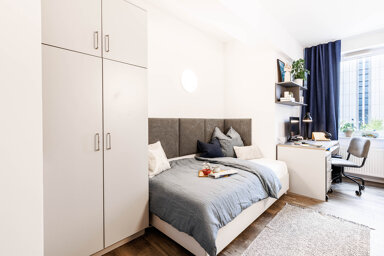 Apartment zur Miete 648 € 1 Zimmer 21 m² frei ab sofort Schöfferstraße 2 Verlegerviertel Darmstadt 64295