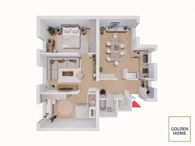 Wohnung zum Kauf 550.000 € 3 Zimmer 88 m² Wien,Leopoldstadt 1020