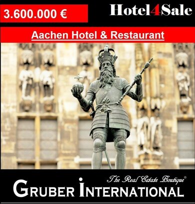 Hotel zum Kauf 3.600.000 € 20 Zimmer 1 m² Gastrofläche 1.521 m² Grundstück Aachen Aachen 52064