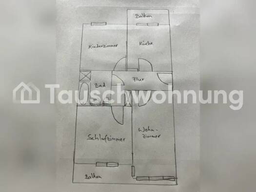 Wohnung zur Miete Tauschwohnung 670 € 3 Zimmer 77 m² 1. Geschoss Kirchheim Heidelberg 69124