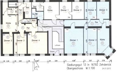 Wohnung zur Miete 480 € 2 Zimmer 50 m² Siedlungsgut 13 Mildenberg Zehdenick 16792