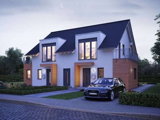 Mehrfamilienhaus zum Kauf - Erstbezug provisionsfrei 245.700 € 4 Zimmer 109 m² 600 m² Grundstück Oggenhausen 89522