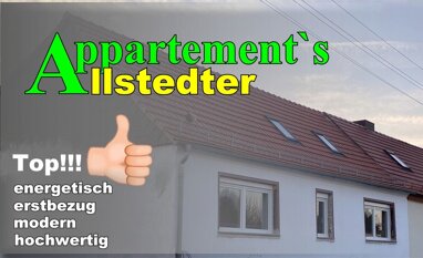 Wohnung zur Miete 660 € 2 Zimmer 64,8 m² Erdgeschoss Kohlstraße 3 Allstedt Allstedt 06542