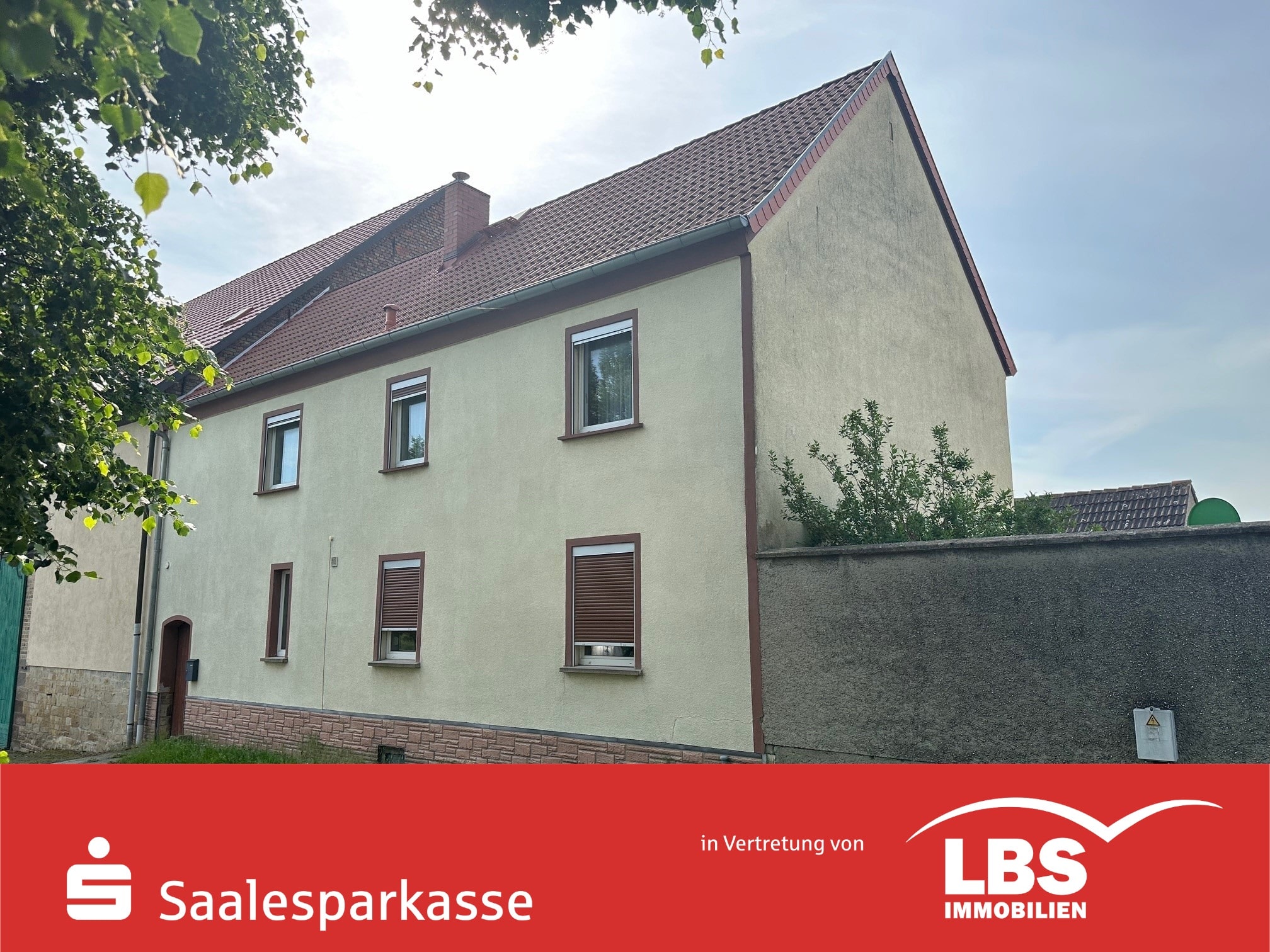 Einfamilienhaus zum Kauf 109.000 € 4 Zimmer 140 m²<br/>Wohnfläche 276 m²<br/>Grundstück ab sofort<br/>Verfügbarkeit Langeneichstädt Langeneichstädt 06268