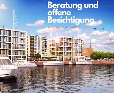 Wohnung zum Kauf 419.990 € 3 Zimmer 89,8 m² 1. Geschoss Am Neuen Hafen 3 Mitte - Nord Bremerhaven 27568