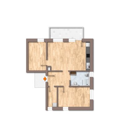 Wohnung zur Miete 775 € 3 Zimmer 73,6 m² 2. Geschoss frei ab 01.05.2025 Kirchheim Kirchheim 97268