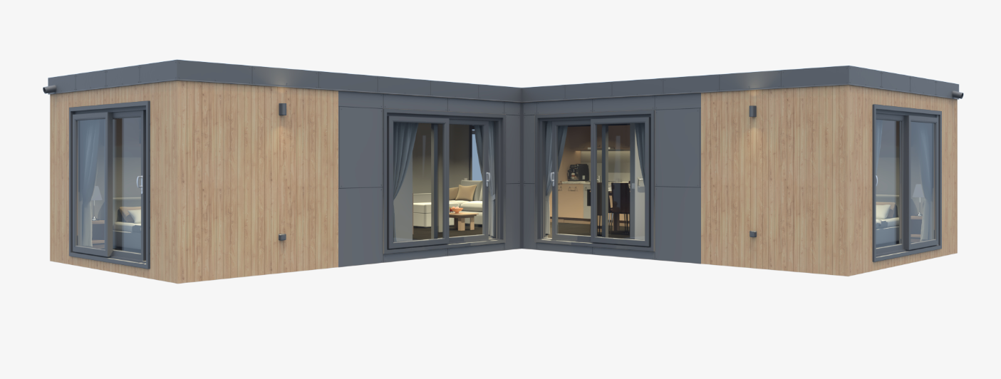 Immobilie in Schneeberg - Zwei moderne, neue Winkelbungalows als Doppelhaus mit klarem Preisvorteil - INKL. Grundstück - Bild 2