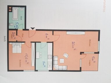 Wohnung zum Kauf 299.000 € 2 Zimmer 65 m² 6. Geschoss Billstedt Hamburg 22119