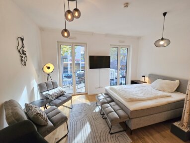 Apartment zur Miete 1.350 € 1 Zimmer 36 m² frei ab sofort Grusonstraße 00 Ostend Frankfurt am Main 60314