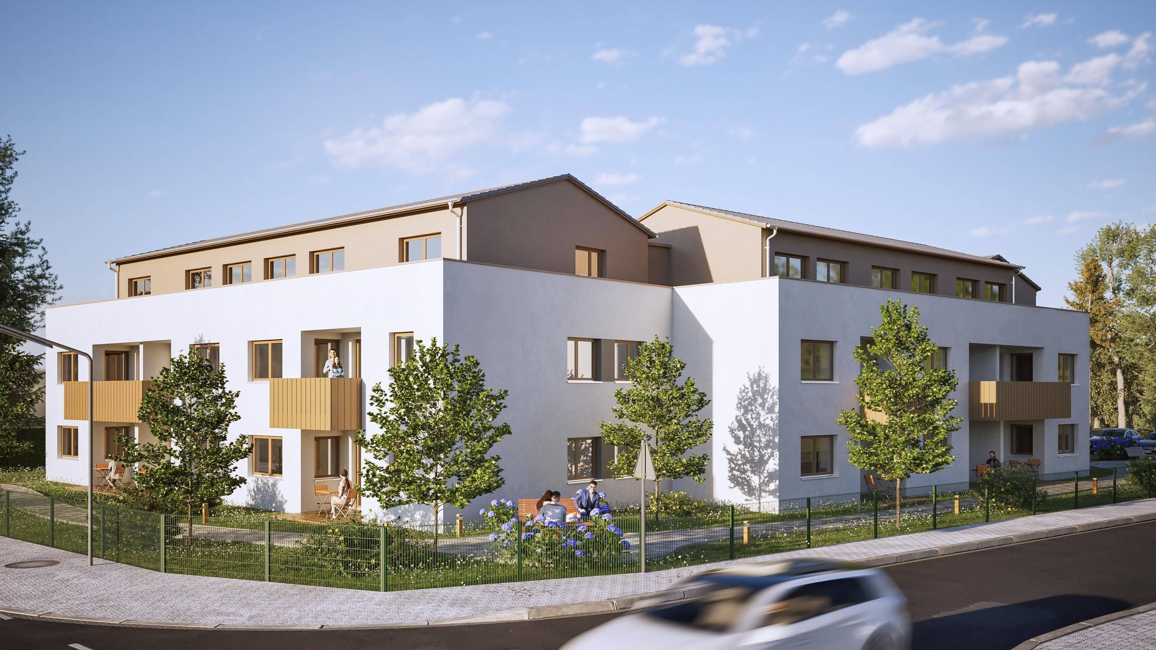 Immobilie in Puschendorf - Baubeginn Juni 2025, Servicewohnen ETW, KFW 40 QNG. in Top Lage; Puschendorf - Bild 1