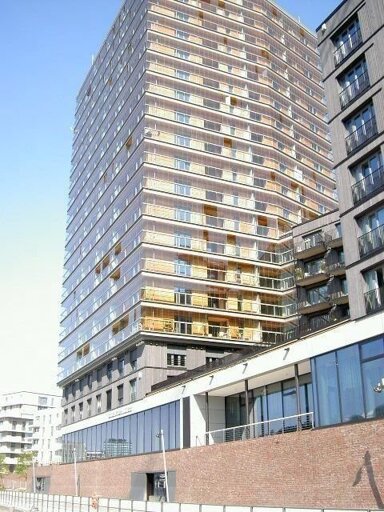 Wohnung zur Miete 1.500 € 2 Zimmer 55,8 m² 4. Geschoss frei ab sofort Lucy-Borchardt-Str. 4 HafenCity Hamburg 20457