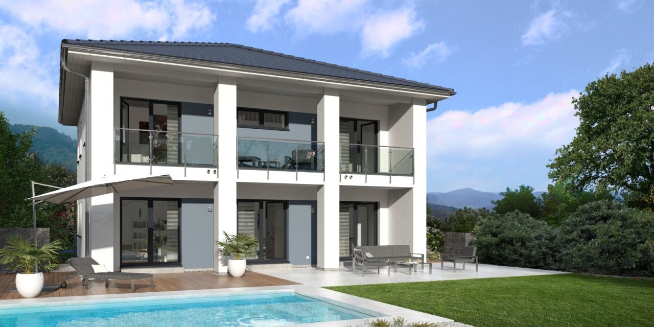 Villa zum Kauf 345.719 € 5 Zimmer 247,2 m²<br/>Wohnfläche 749 m²<br/>Grundstück Meerane Meerane 08393