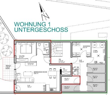 Wohnung zum Kauf 287.000 € 2 Zimmer 65,2 m² 1. Geschoss Hauenstraße Fornsbach Murrhardt / Fornsbach 71540
