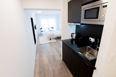 Wohnung zur Miete Wohnen auf Zeit 1.231 € 1 Zimmer 22,4 m² frei ab 23.07.2024 Ostparkstraße 45a Ostend Frankfurt am Main 60385