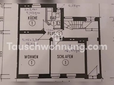 Wohnung zur Miete Tauschwohnung 900 € 2 Zimmer 52 m² EG Sülz Köln 50937