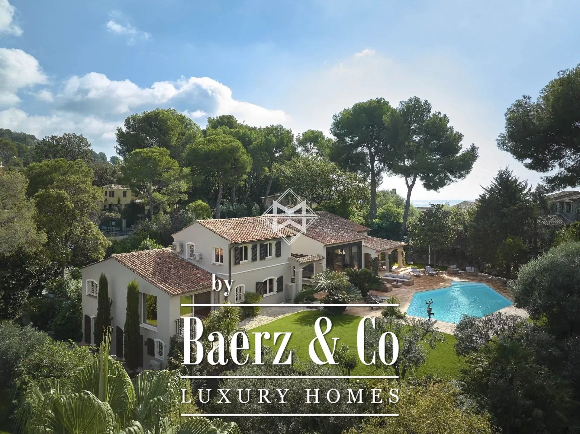 Villa zum Kauf 3.980.000 € 7 Zimmer 430 m² 3.586 m² Grundstück Aubarede-Campelieres mougins 06250