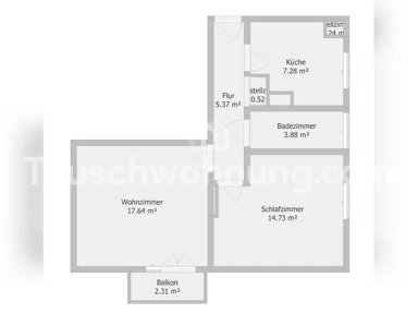 Wohnung zur Miete Tauschwohnung 601 € 2 Zimmer 54 m² 3. Geschoss Karlshorst Berlin 10318