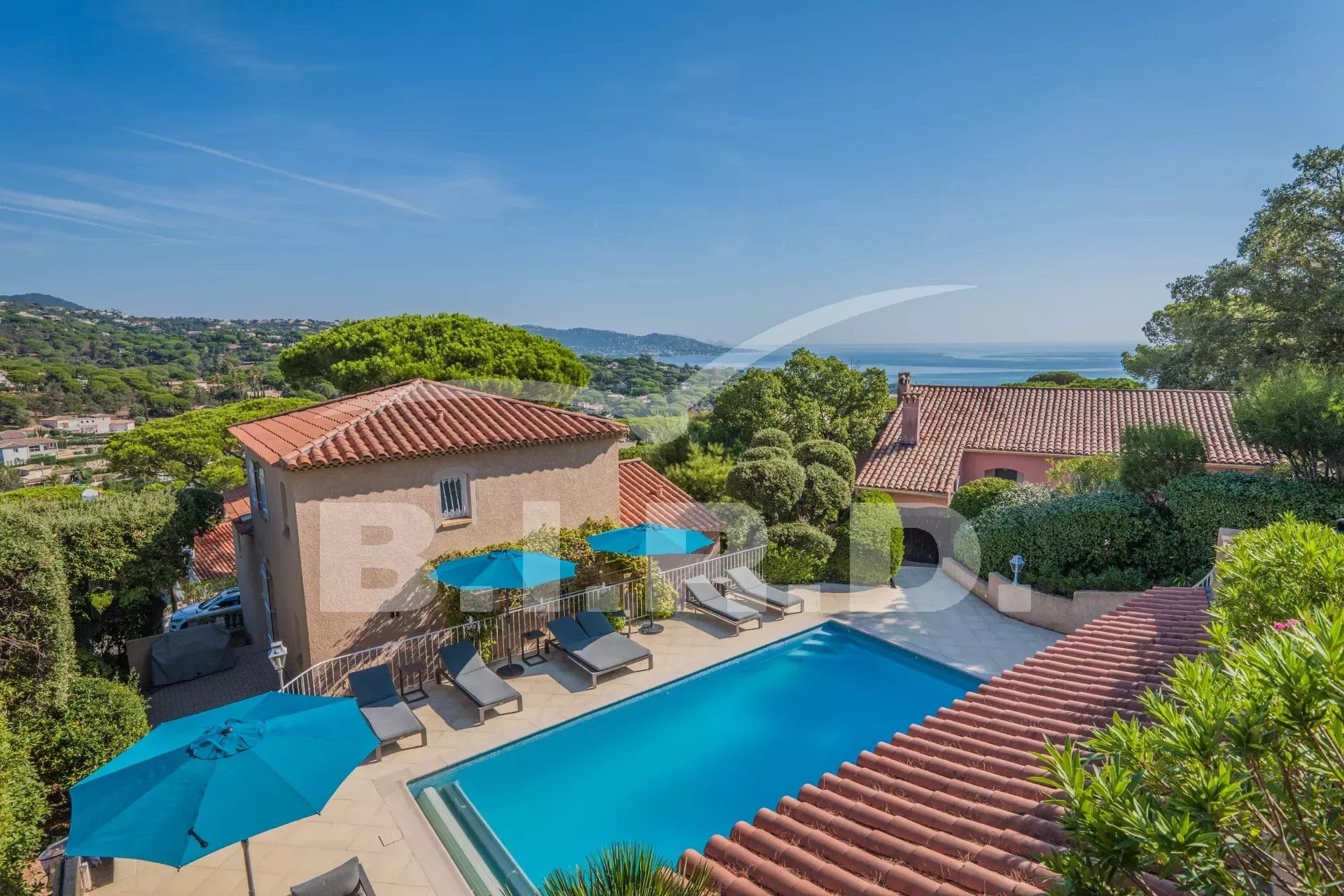 Villa zum Kauf provisionsfrei 1.680.000 € 5 Zimmer 130 m²<br/>Wohnfläche 1.000 m²<br/>Grundstück Nartelle-Noyer-Bellevue-bd des Sardinaux Sainte-Maxime 83120