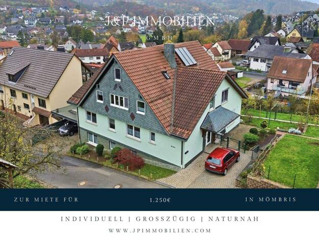 Wohnung zur Miete 1.200 € 4,5 Zimmer 125 m² Brücken Mömbris / Brücken 63776