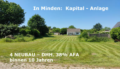 Mehrfamilienhaus zum Kauf provisionsfrei 699.900 € 8 Zimmer 188,6 m² 404,7 m² Grundstück Ligusterweg, 32429 Minden Stelingen Garbsen 30827