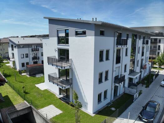 Wohnung zum Kauf - Neubau provisionsfrei als Kapitalanlage geeignet 699.900 € 3 Zimmer 73,4 m² Obere Bahnhofstr. 32 Germering 82110