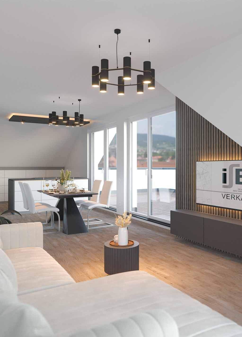 Immobilie in Ohrdruf - Dachgeschosswohnung mit großzügiger Dachterrasse - Bild 3