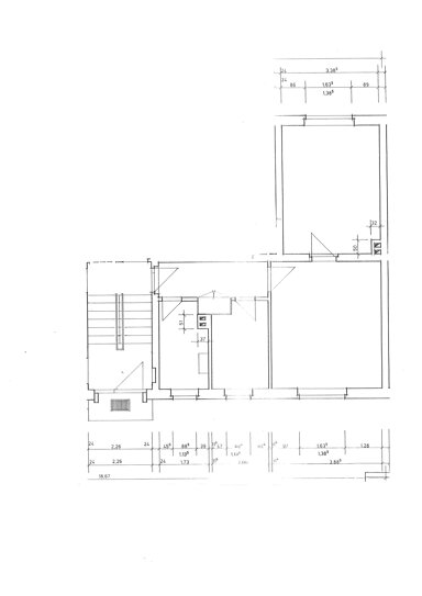 Wohnung zur Miete 365 € 2 Zimmer 48,2 m² 1. Geschoss Osterburger Straße 94 Stendal Stendal 39576