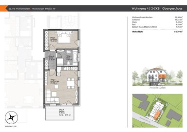 Wohnung zum Kauf provisionsfrei 412.000 € 2 Zimmer 64,4 m² 1. Geschoss Moosburger Straße 49 Pfaffenhofen a d Ilm Pfaffenhofen an der Ilm 85276