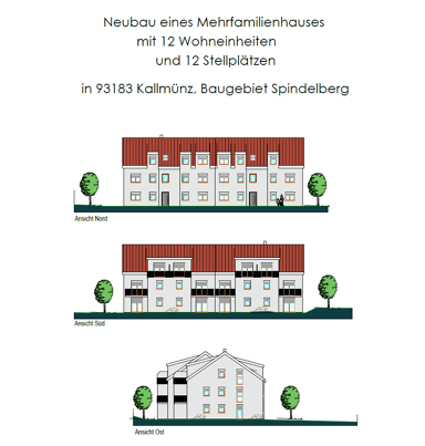 Wohnung zum Kauf provisionsfrei 240.250,50 € 2 Zimmer 55,2 m² 2. Geschoss frei ab sofort Kallmünz Kallmünz 93183